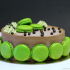 Entremets choco pistache